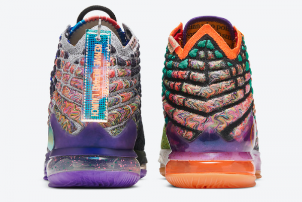 Nike LeBron 17 'What The' CV8080-900 - An Eye-Catching Multi-Color Masterpiece