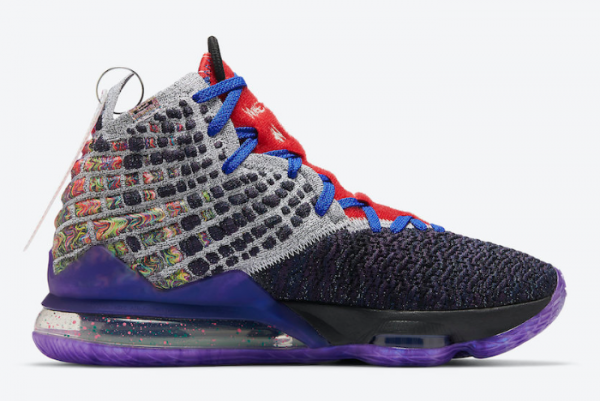 Nike LeBron 17 'What The' CV8080-900 - An Eye-Catching Multi-Color Masterpiece