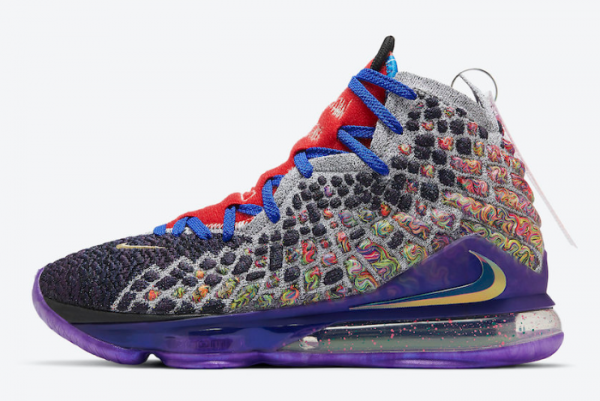 Nike LeBron 17 'What The' CV8080-900 - An Eye-Catching Multi-Color Masterpiece