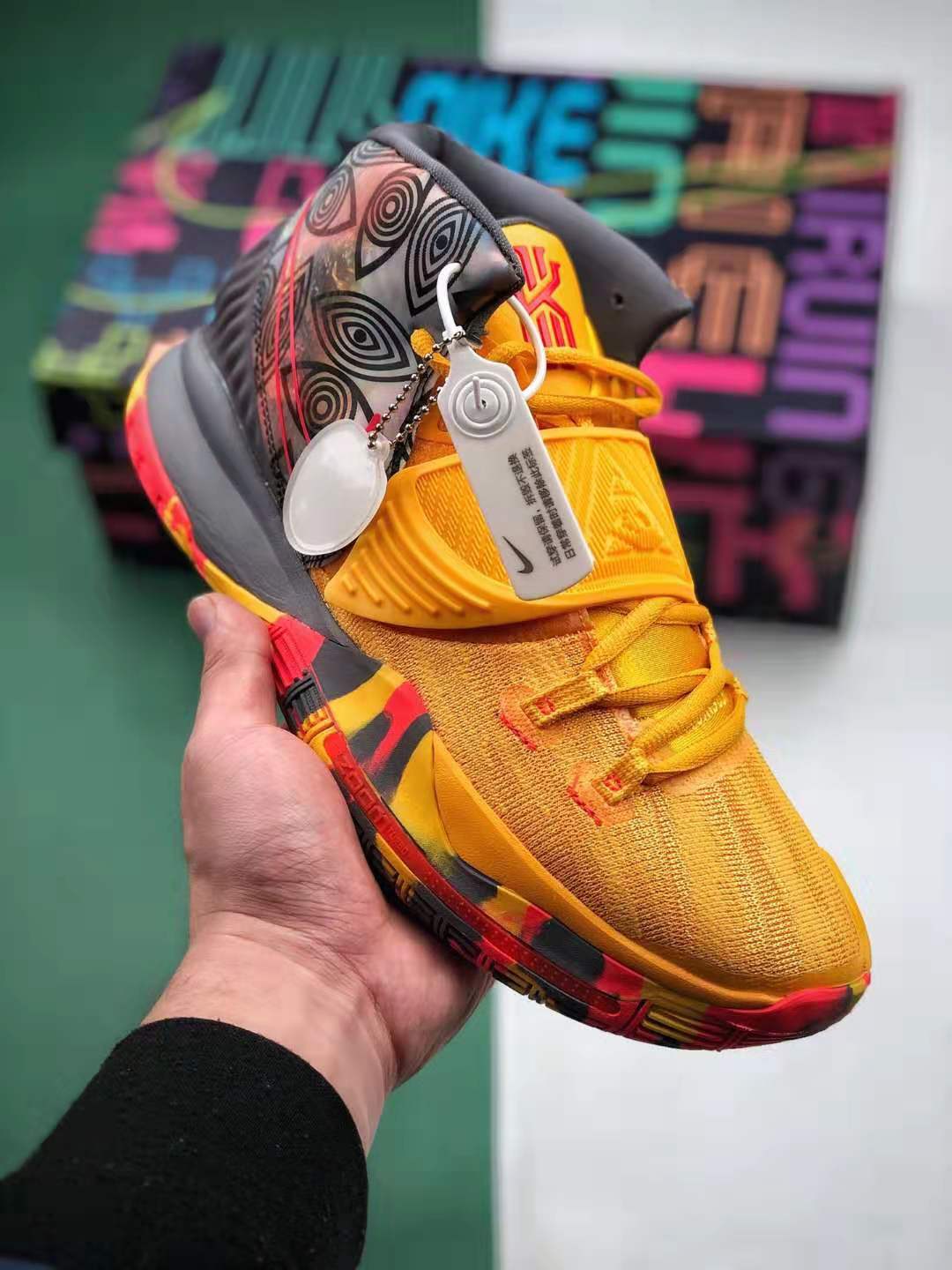 Nike Kyrie 6 Pre Heat Beijing Multicolor CQ7634-701 - Buy Now for Ultimate Performance!