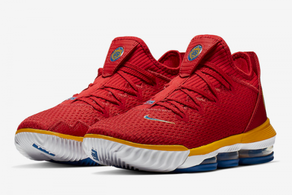 Nike LeBron 16 Low 'SuperBron' CK2168-600 - Supreme Performance Footwear