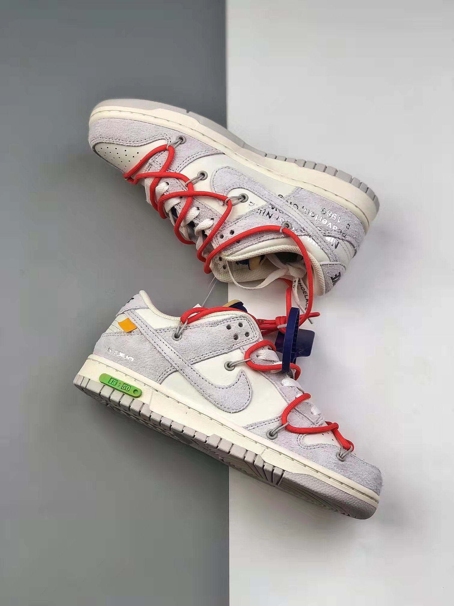 Nike Off-White x Dunk Low 'Lot 13 of 50' DJ0950-110 - Limited Edition Sneakers for Sale