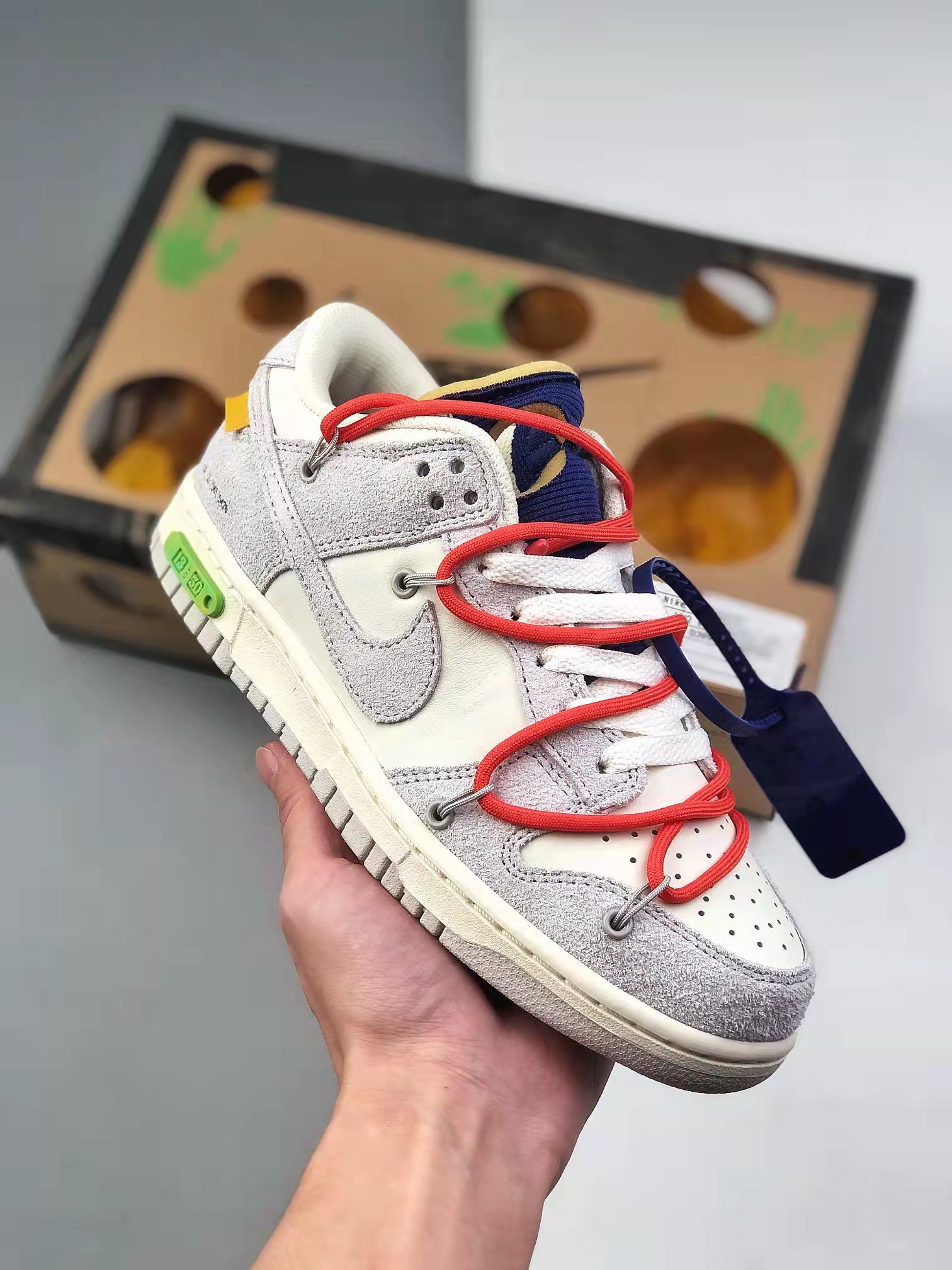 Nike Off-White x Dunk Low 'Lot 13 of 50' DJ0950-110 - Limited Edition Sneakers for Sale
