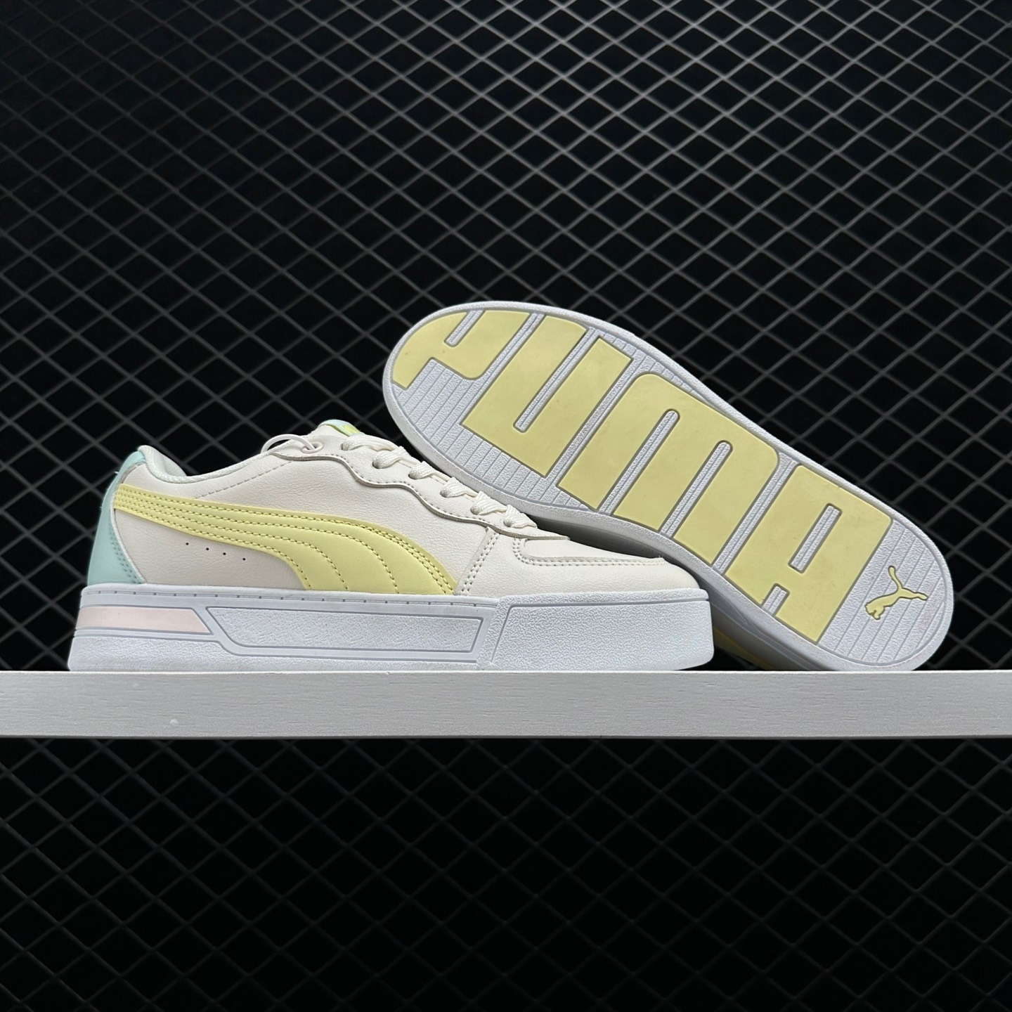 PUMA Skye Pink Yellow 374764-09 | Stylish and Sporty Women's Sneakers PUMA Skye Pink Yellow 374764-09 | Stylish and Sporty Women's Sneakers