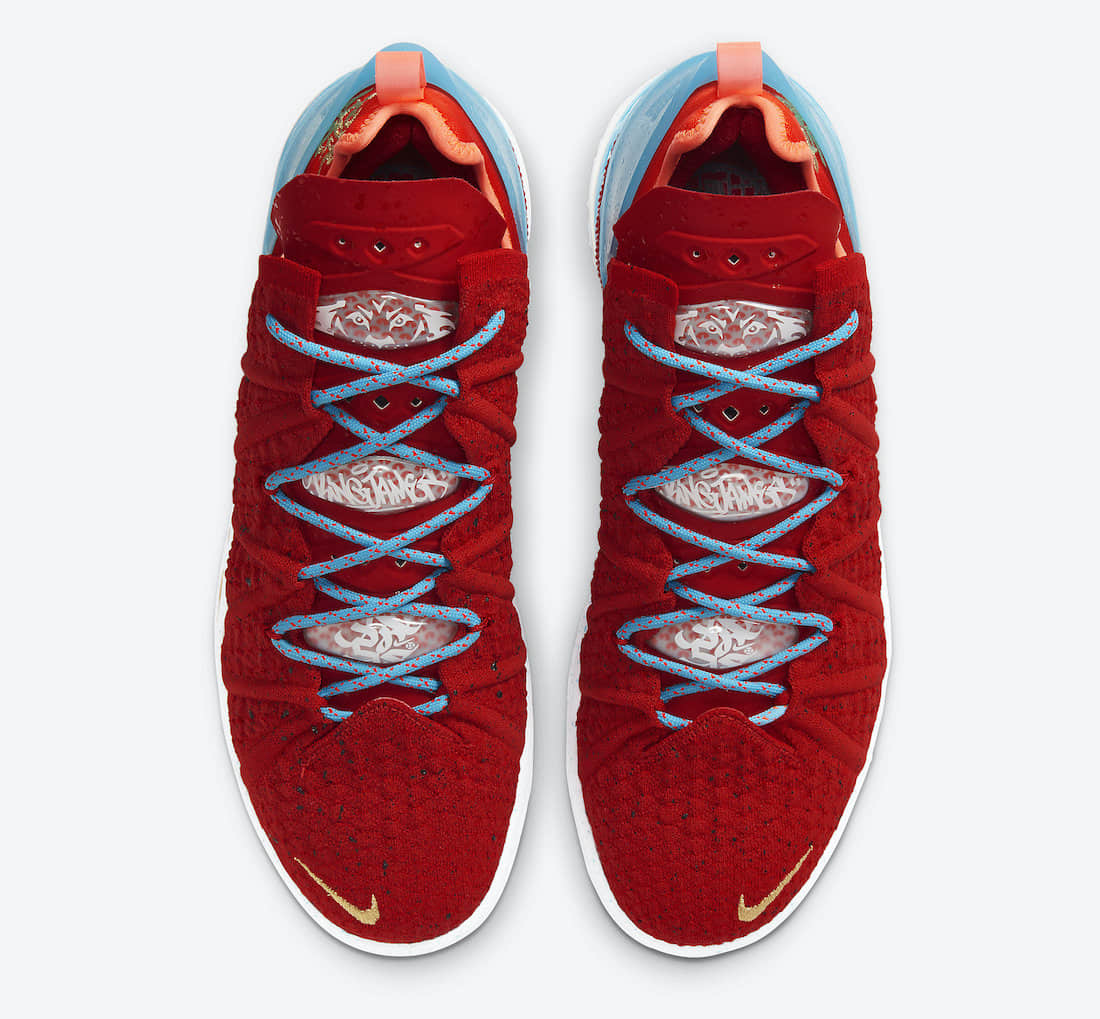 Nike LeBron 18 EP 'Chinese New Year' CW3155-600 - Year of the Ox Edition
