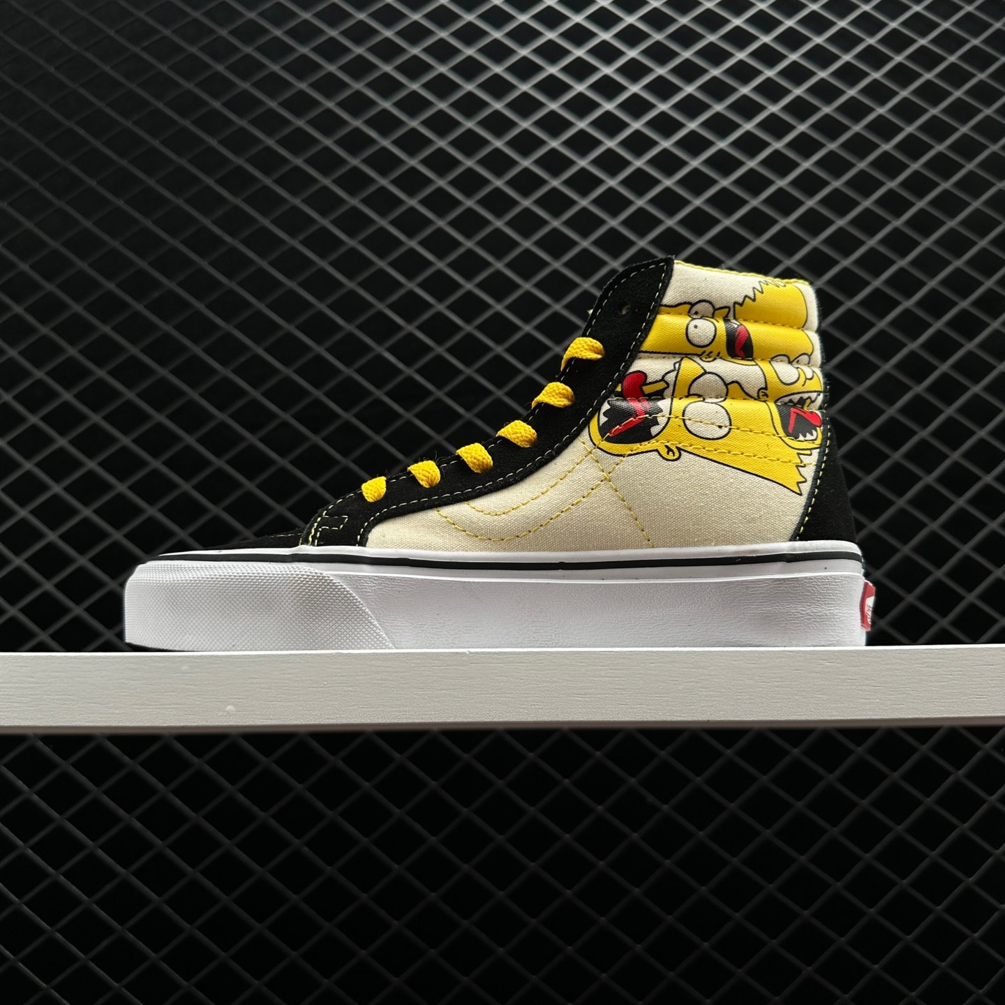 Vans X The Simpsons SK8-HI: Black White Yellow Sneakers