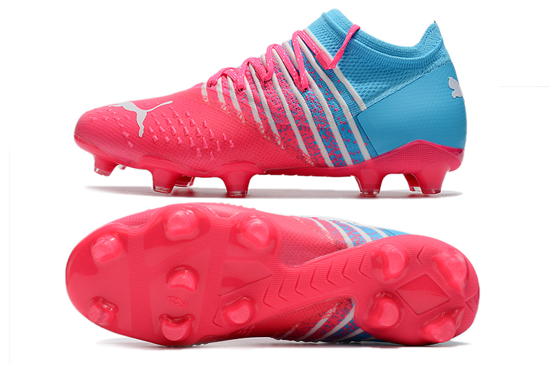 Puma Future Z 1.3 FG AG - Rosa Azul | High-Performance Soccer Cleats