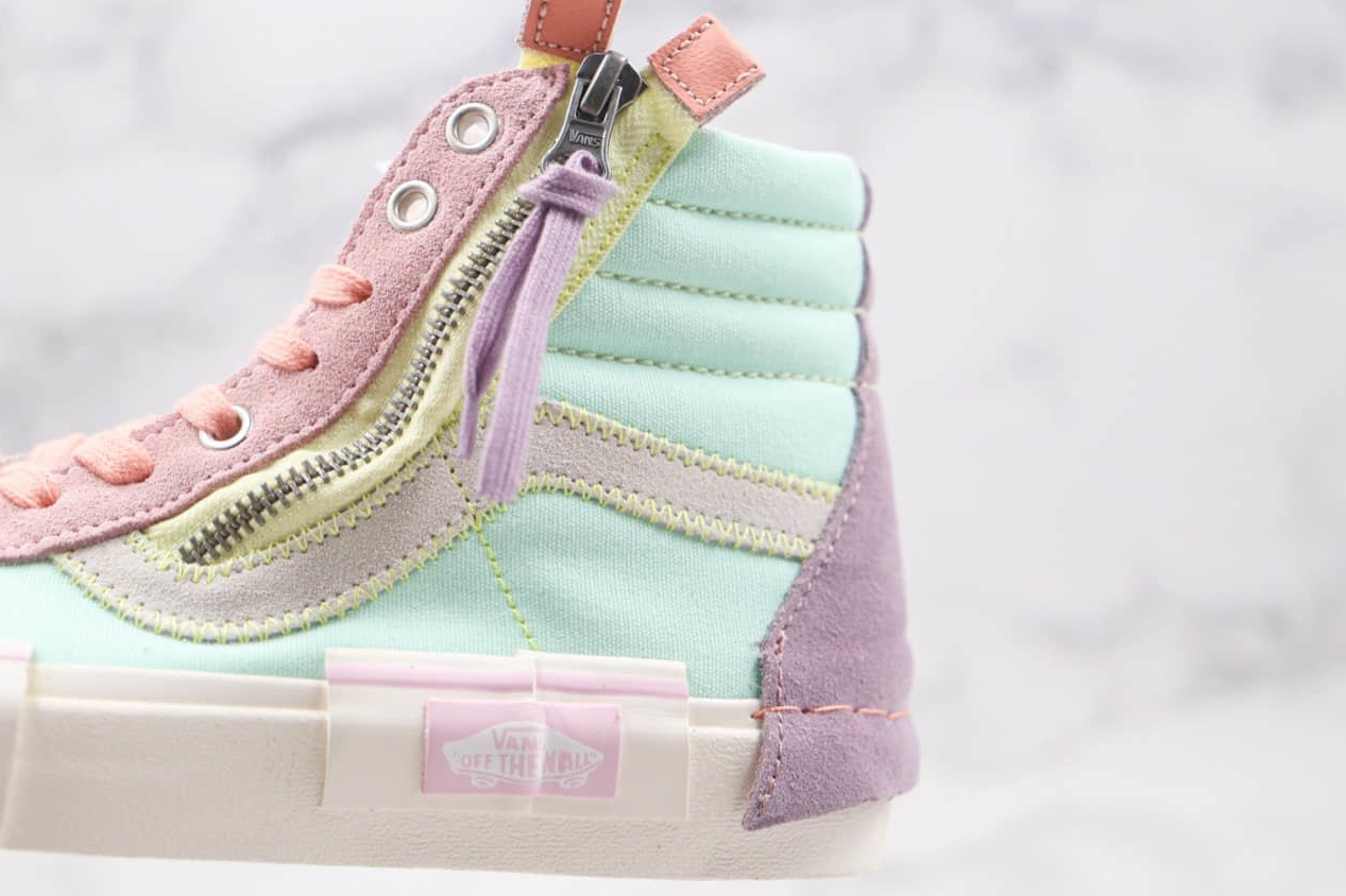Vans Sk8-Hi Reissue CAP 'Pastel Multi-Color' VN0A3WM124D - Stylish and Colorful Sneakers Vans Sk8-Hi Reissue CAP 'Pastel Multi-Color' VN0A3WM124D - Stylish and Colorful Sneakers