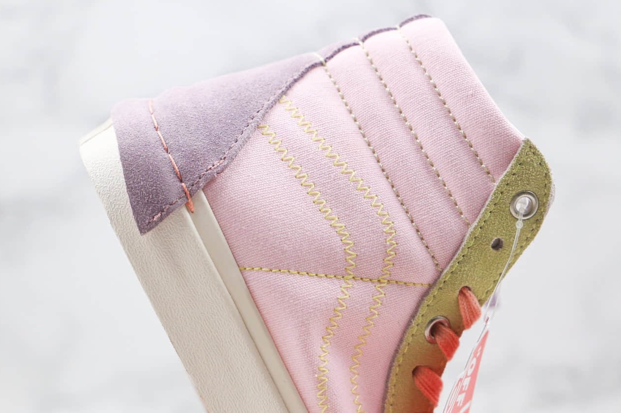 Vans Sk8-Hi Reissue CAP 'Pastel Multi-Color' VN0A3WM124D - Stylish and Colorful Sneakers Vans Sk8-Hi Reissue CAP 'Pastel Multi-Color' VN0A3WM124D - Stylish and Colorful Sneakers