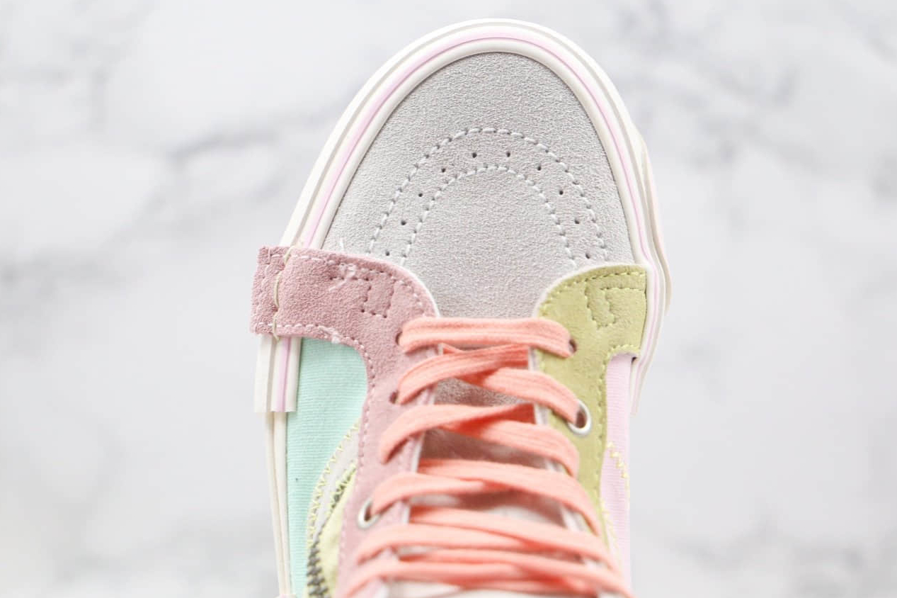 Vans Sk8-Hi Reissue CAP 'Pastel Multi-Color' VN0A3WM124D - Stylish and Colorful Sneakers Vans Sk8-Hi Reissue CAP 'Pastel Multi-Color' VN0A3WM124D - Stylish and Colorful Sneakers