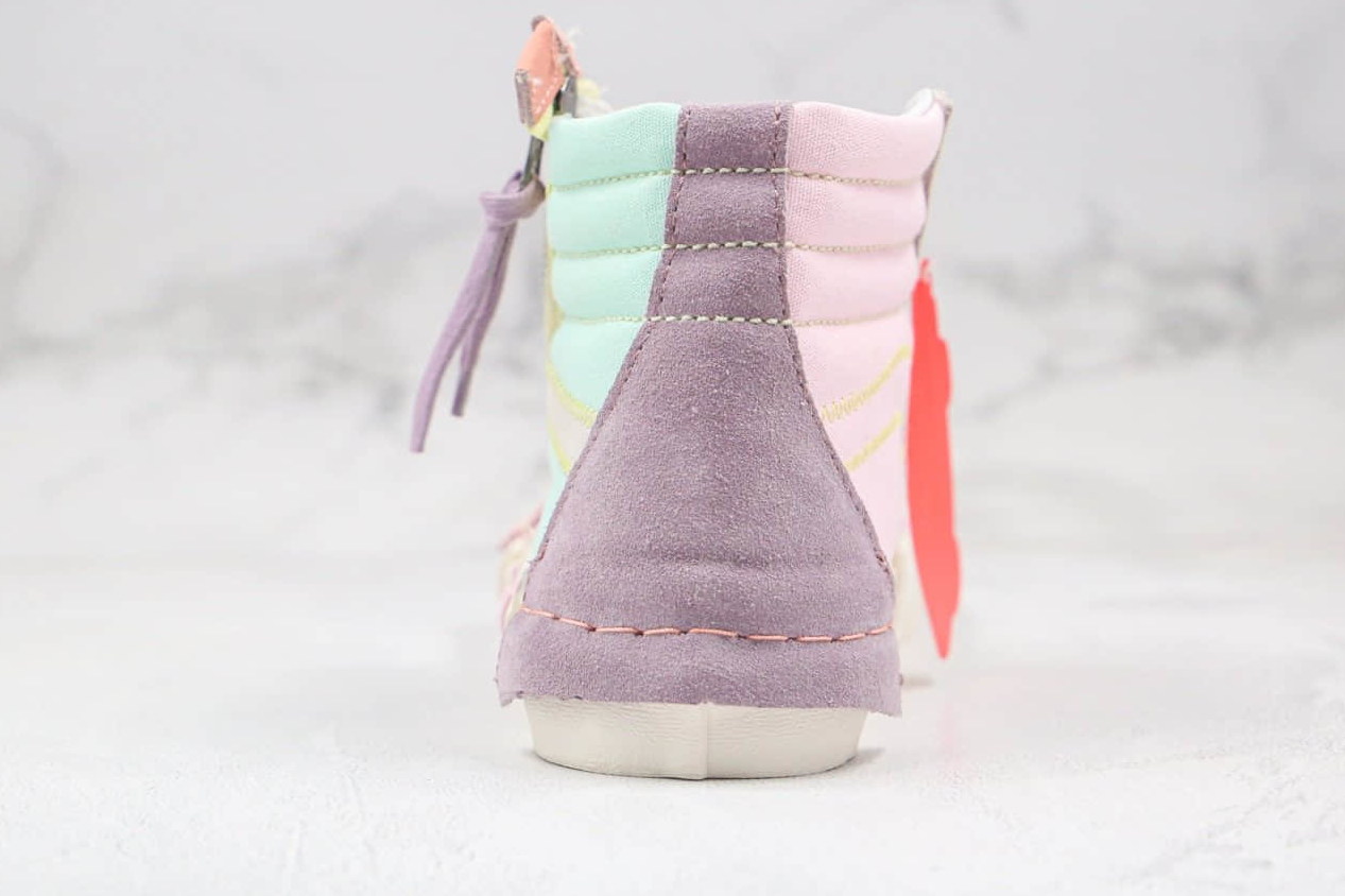 Vans Sk8-Hi Reissue CAP 'Pastel Multi-Color' VN0A3WM124D - Stylish and Colorful Sneakers Vans Sk8-Hi Reissue CAP 'Pastel Multi-Color' VN0A3WM124D - Stylish and Colorful Sneakers