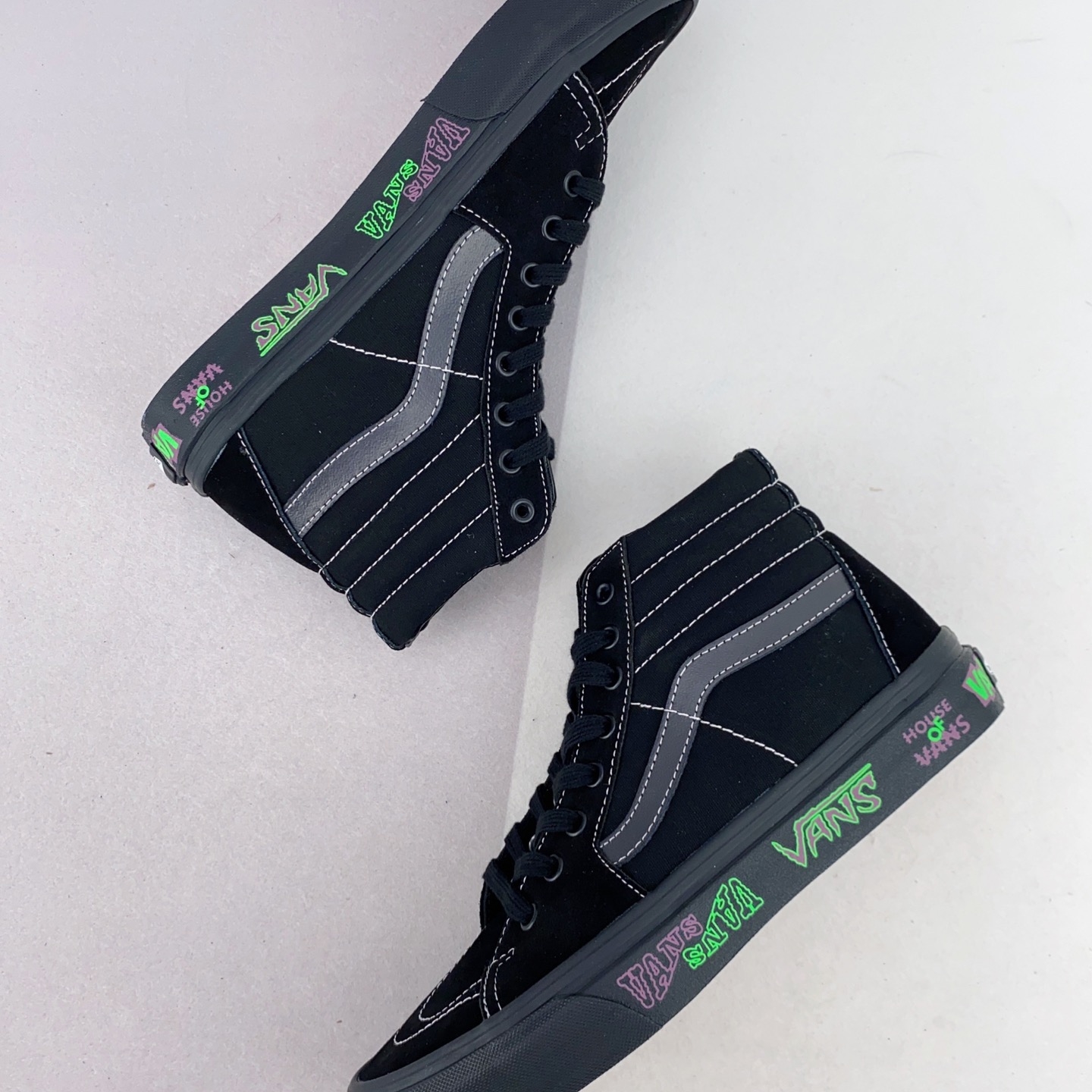 Vans SK8-HI 'Black Green' VN0A7Q5N1OJ - Stylish and Cool Sneakers