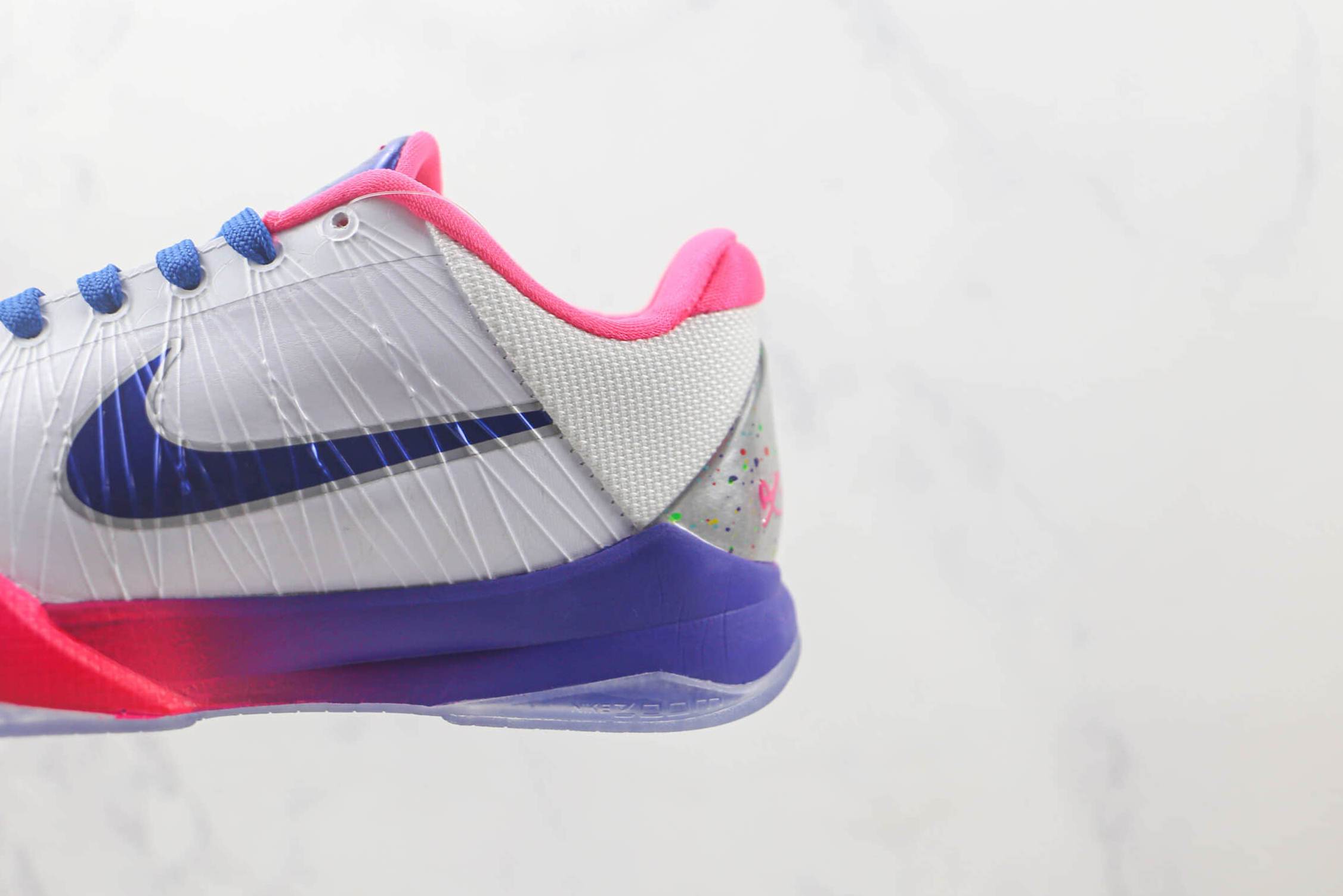 Nike Zoom Kobe V Protro Kay Yow Big Stage Champ White Pink Basketball Shoes CW2210-100 Nike Zoom Kobe V Protro Kay Yow Big Stage Champ White Pink Basketball Shoes CW2210-100