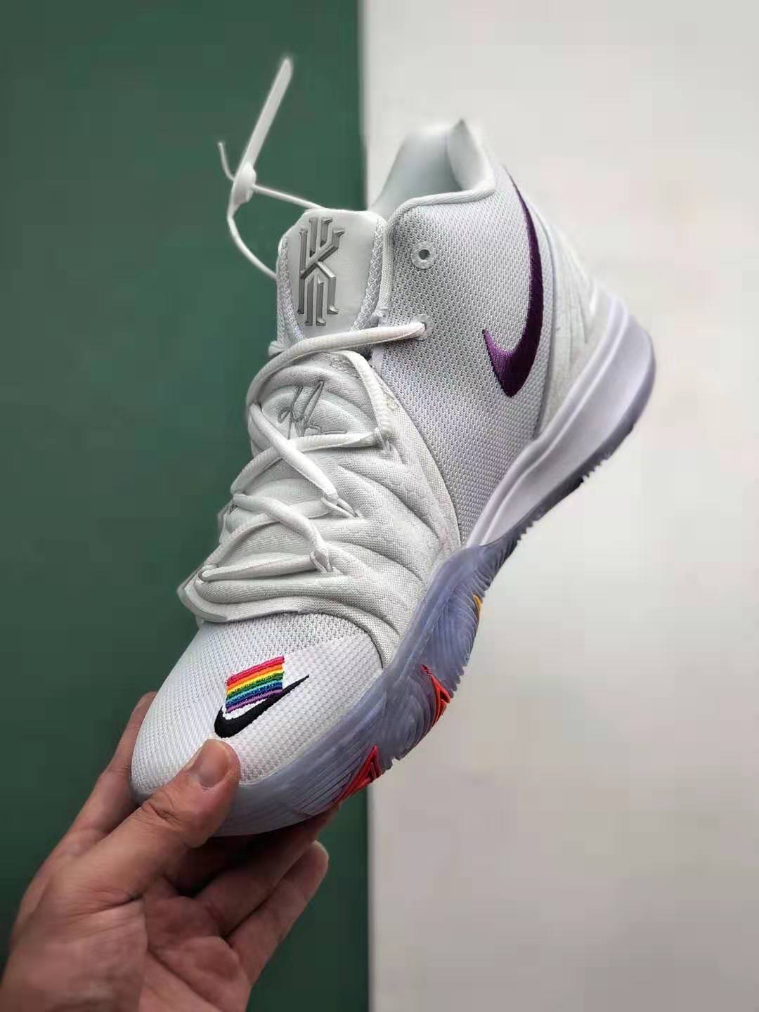 Nike Kyrie 5 BeTrue EP Rainbow Multi-Color CH0521-117 - Stylish Multicolored Basketball Shoes
