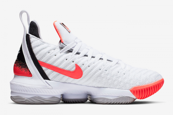 Nike LeBron 16 'Hot Lava' White/Hot Lava-Flat Silver CI1521-100 - Stylish and Functional Basketball Sneakers Nike LeBron 16 'Hot Lava' White/Hot Lava-Flat Silver CI1521-100 - Stylish and Functional Basketball Sneakers
