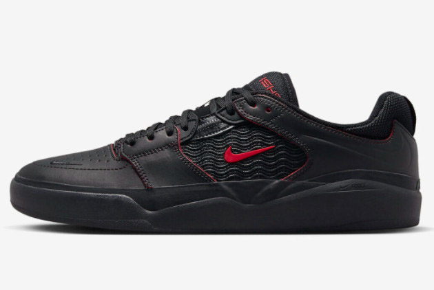 Nike SB Ishod 'Bred' DV5473-001 - Get the Sleek Black and Red Skate Shoes