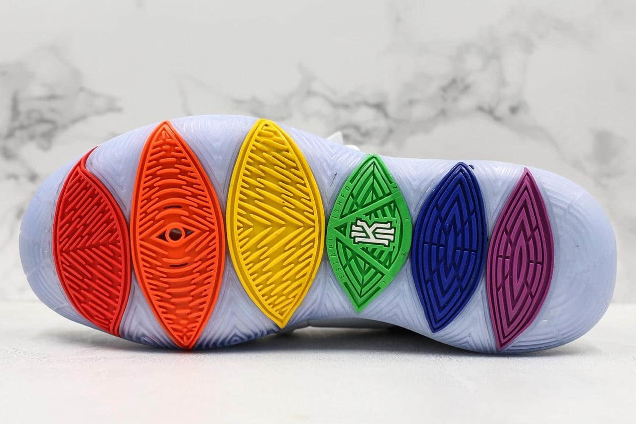 Nike Kyrie 5 BeTrue EP Rainbow Multi-Color CH0521-117 - Shop Now for Bold and Vibrant Basketball Shoes