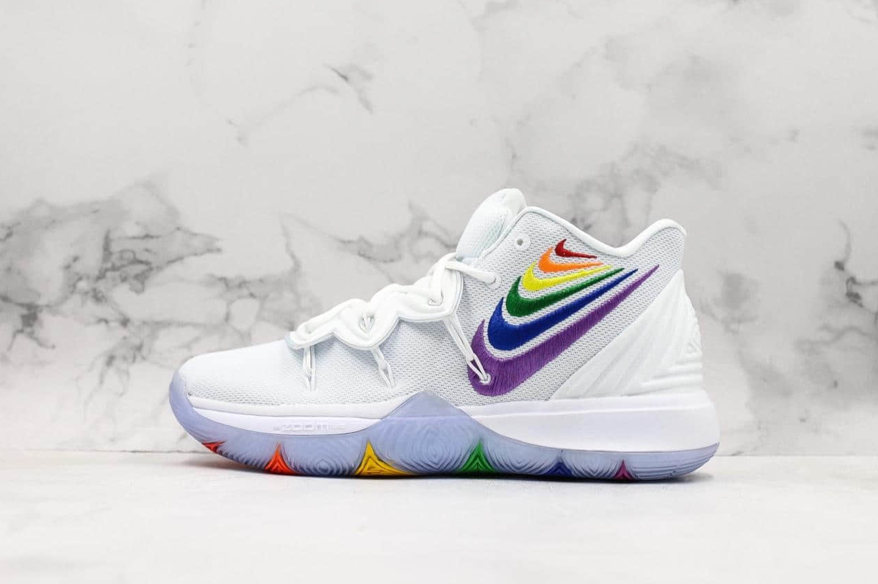 Nike Kyrie 5 BeTrue EP Rainbow Multi-Color CH0521-117 - Shop Now for Bold and Vibrant Basketball Shoes