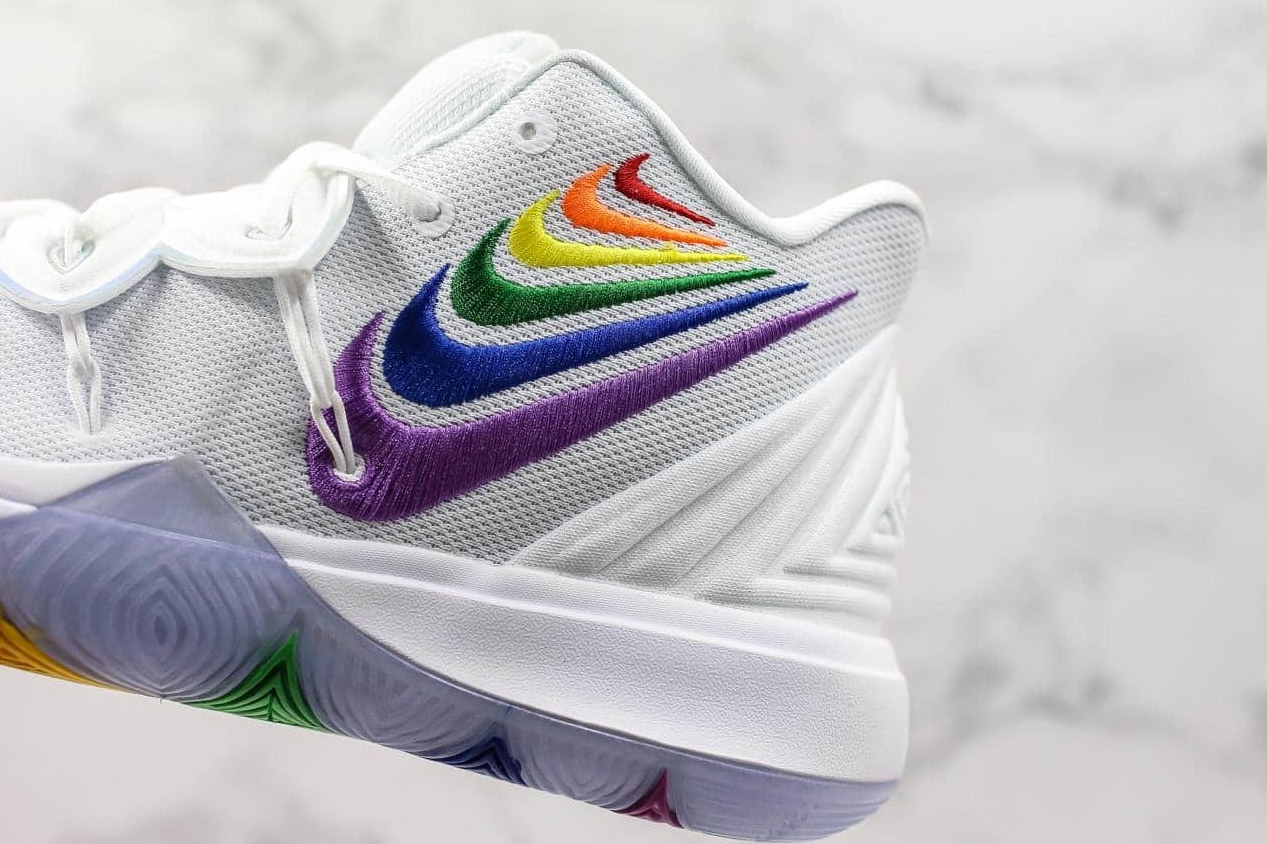 Nike Kyrie 5 BeTrue EP Rainbow Multi-Color CH0521-117 - Shop Now for Bold and Vibrant Basketball Shoes