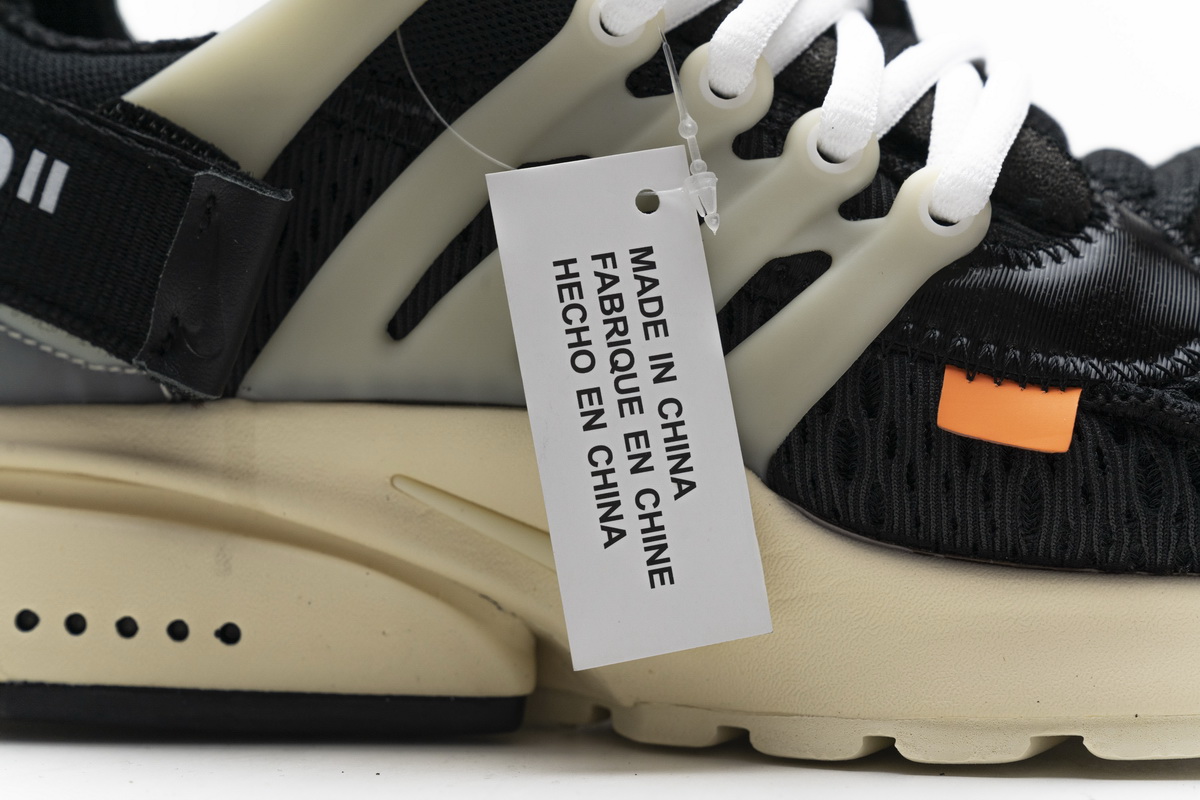 Nike Off-White X Air Presto 'The Ten' AA3830-001 - Limited Edition Sneakers