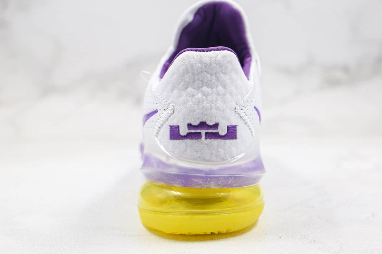 Nike LeBron 17 Low 'Lakers' CD5007-102 - The Ultimate Sneaker for Lakers Fans!