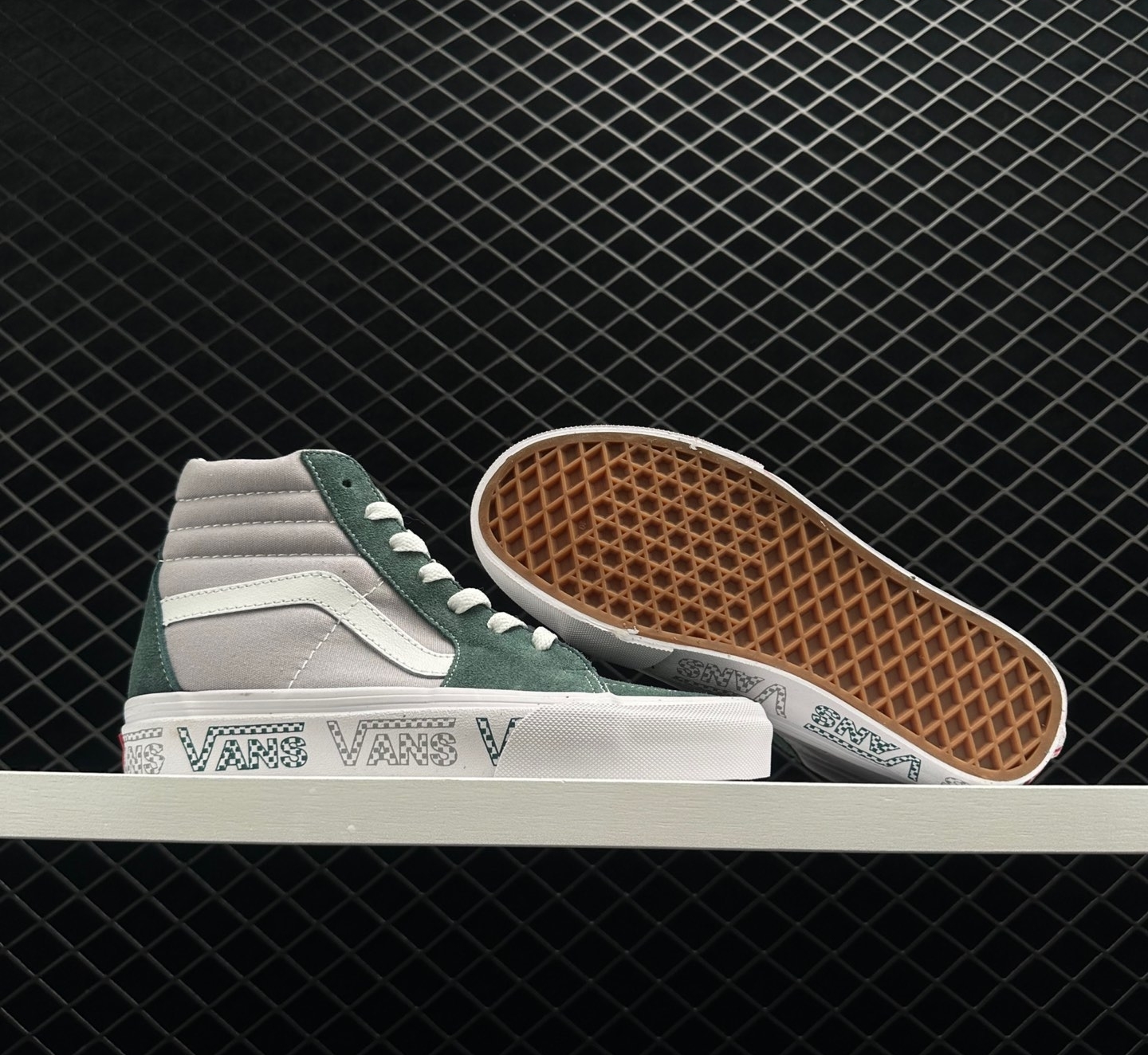 Vans Sk8-Hi 'Grey Green' VN0A4BV6X0P - Stylish and Comfy High-Top Sneakers Vans Sk8-Hi 'Grey Green' VN0A4BV6X0P - Stylish and Comfy High-Top Sneakers
