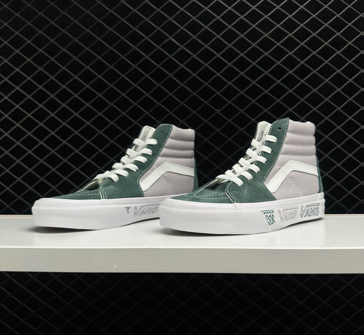 Vans Sk8-Hi 'Grey Green' VN0A4BV6X0P - Stylish and Comfy High-Top Sneakers Vans Sk8-Hi 'Grey Green' VN0A4BV6X0P - Stylish and Comfy High-Top Sneakers