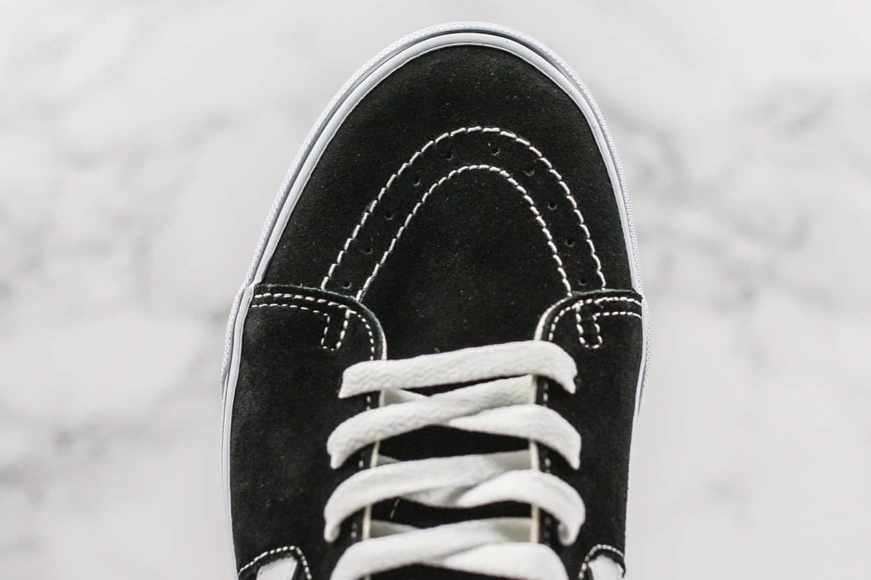 Vans Sk8-Hi Tapered Canvas Shoe | Black True White - Shop Now!