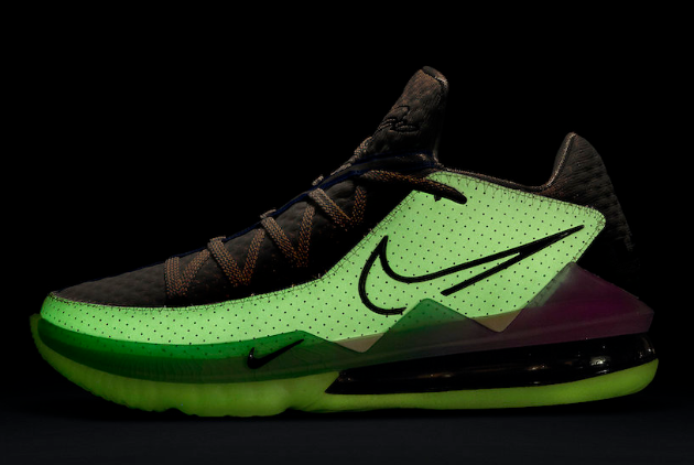 Nike LeBron 17 Low 'Glow in the Dark' CD5007-005 - Limited Edition Basketball Shoes