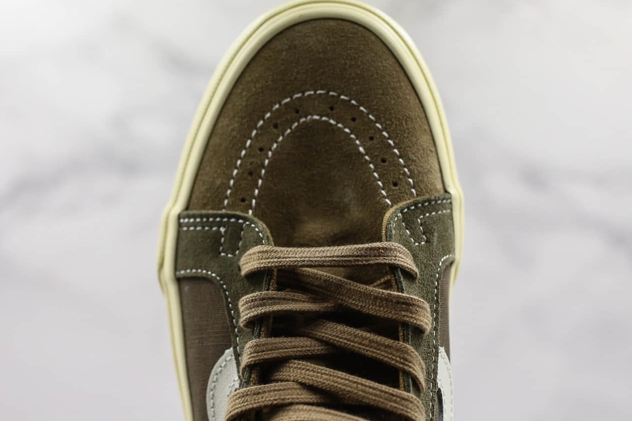 Vans Sk8-Hi WTAPS Olive Drab VN0OZE8XY - Classic Style with Military-Inspired Twist