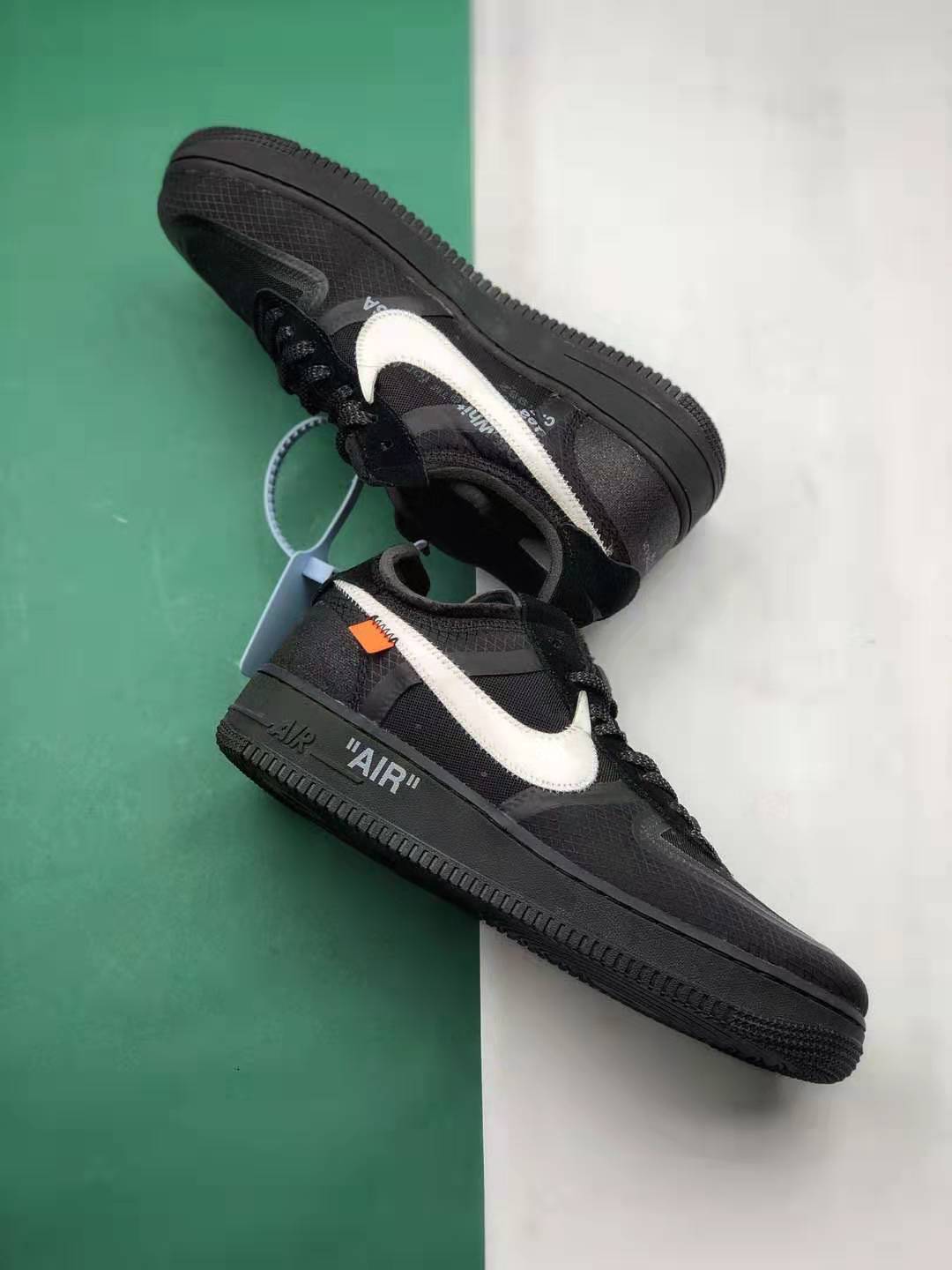 Nike Off-White x Air Force 1 Low 'Black' AO4606-001 - Exclusive Collaboration Sneaker