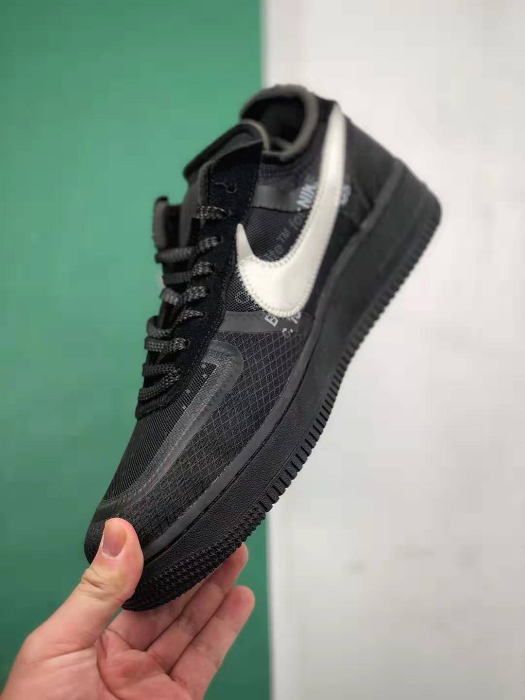 Nike Off-White x Air Force 1 Low 'Black' AO4606-001 - Exclusive Collaboration Sneaker Nike Off-White x Air Force 1 Low 'Black' AO4606-001 - Exclusive Collaboration Sneaker