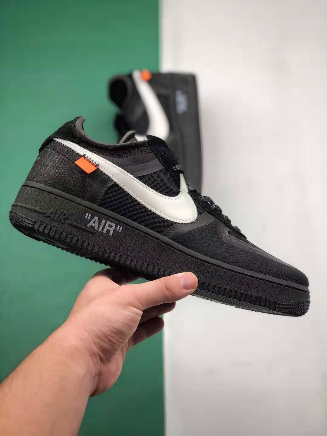 Nike Off-White x Air Force 1 Low 'Black' AO4606-001 - Exclusive Collaboration Sneaker