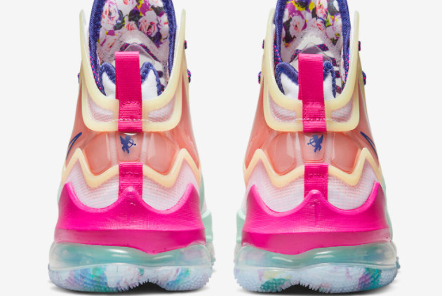 Nike LeBron 19 'Valentine's Day' Pink/Green-Purple DH8460-900 - Limited Edition Release