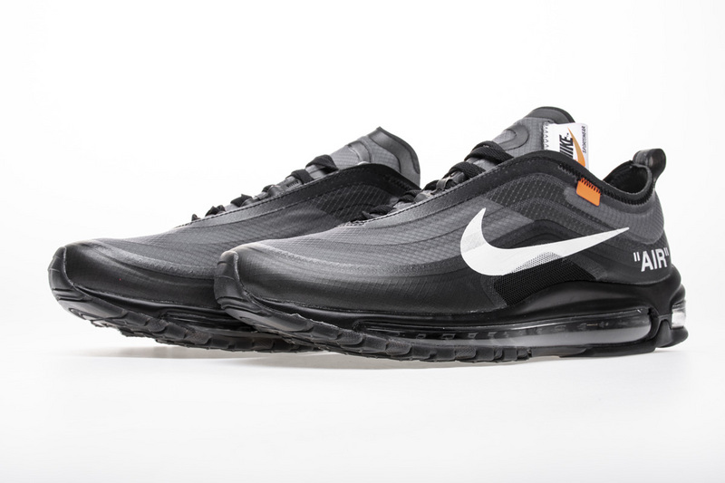 Nike Off-White X Air Max 97 'Black' AJ4585-001 - Premium Collaboration between Nike and Off-White for Supreme Style