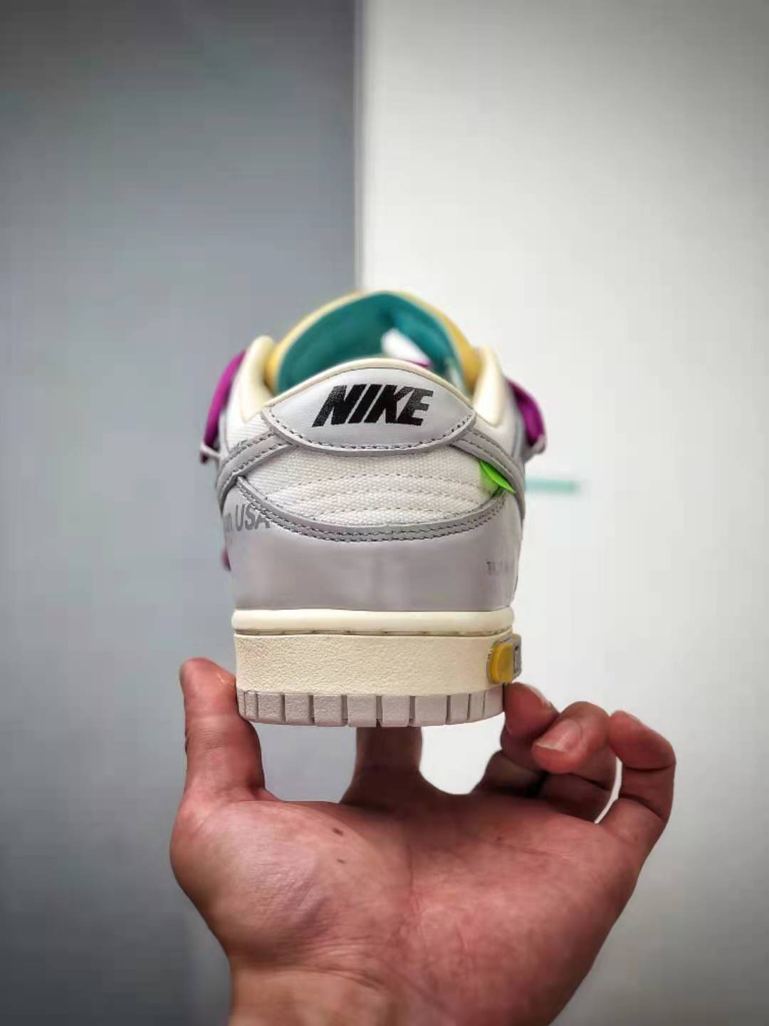 Nike Off-White x Dunk Low 'Lot 21 of 50' DM1602-100 – Exclusive Limited Edition for Sneaker Collectors