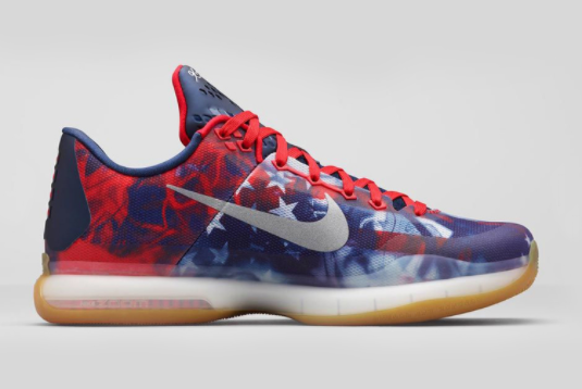 Nike Kobe X '4th of July' USA 745334-604 - Celebrate Independence Day with Style! Nike Kobe X '4th of July' USA 745334-604 - Celebrate Independence Day with Style!