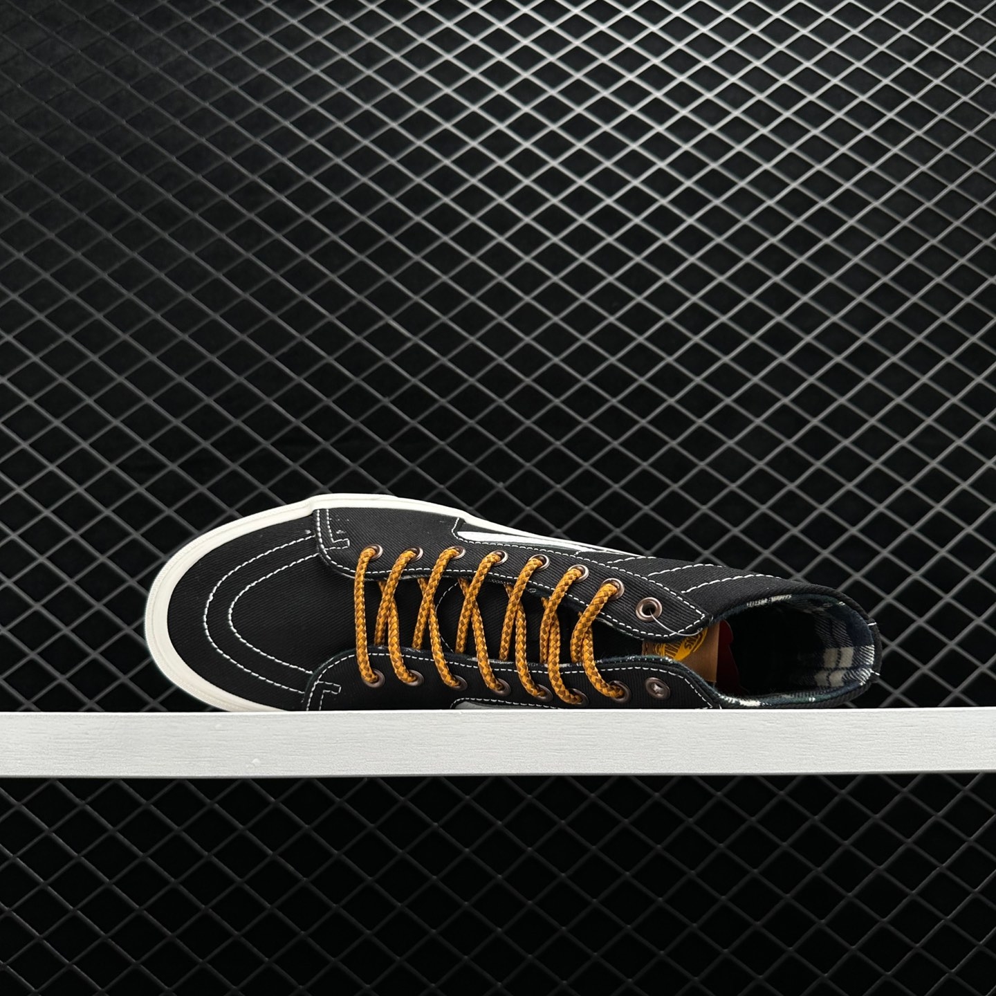 Vans SK8-HI Ca Throwback 'Black Yellow' - Trendy Sneakers for Style Enthusiasts