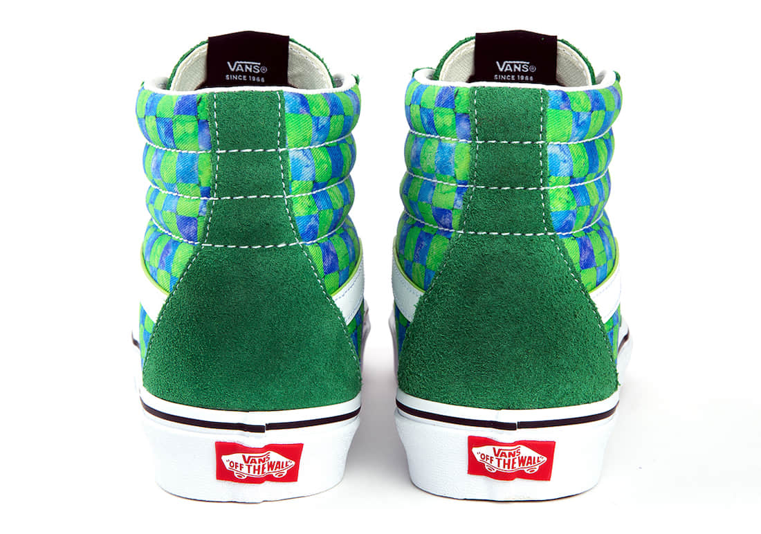 Vans Awake NY x SK8-HI 'Green Checkerboard' VN0A5HXV7BS - Limited Edition Sneakers!