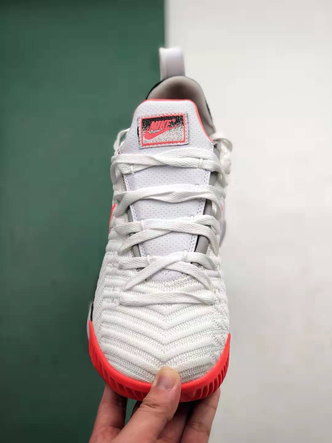 Nike LeBron 16 'Air Tech Challenge Hot Lava White' CI1521-100 - Stylish & Comfortable Basketball Sneakers