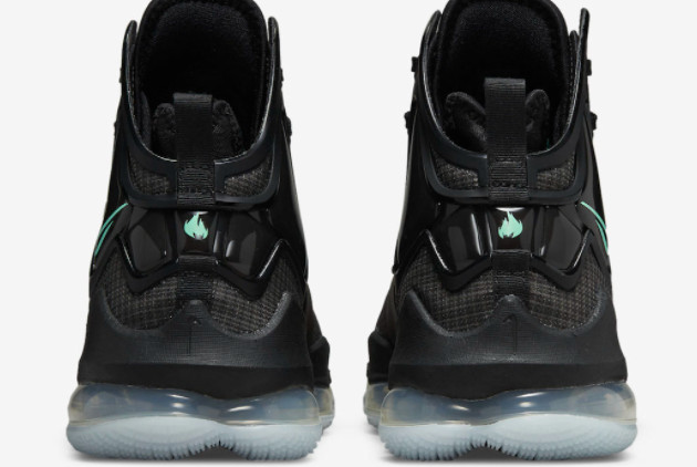 Nike LeBron 19 Black Aqua DC9340-003 - Sleek and Stylish Basketball Sneakers