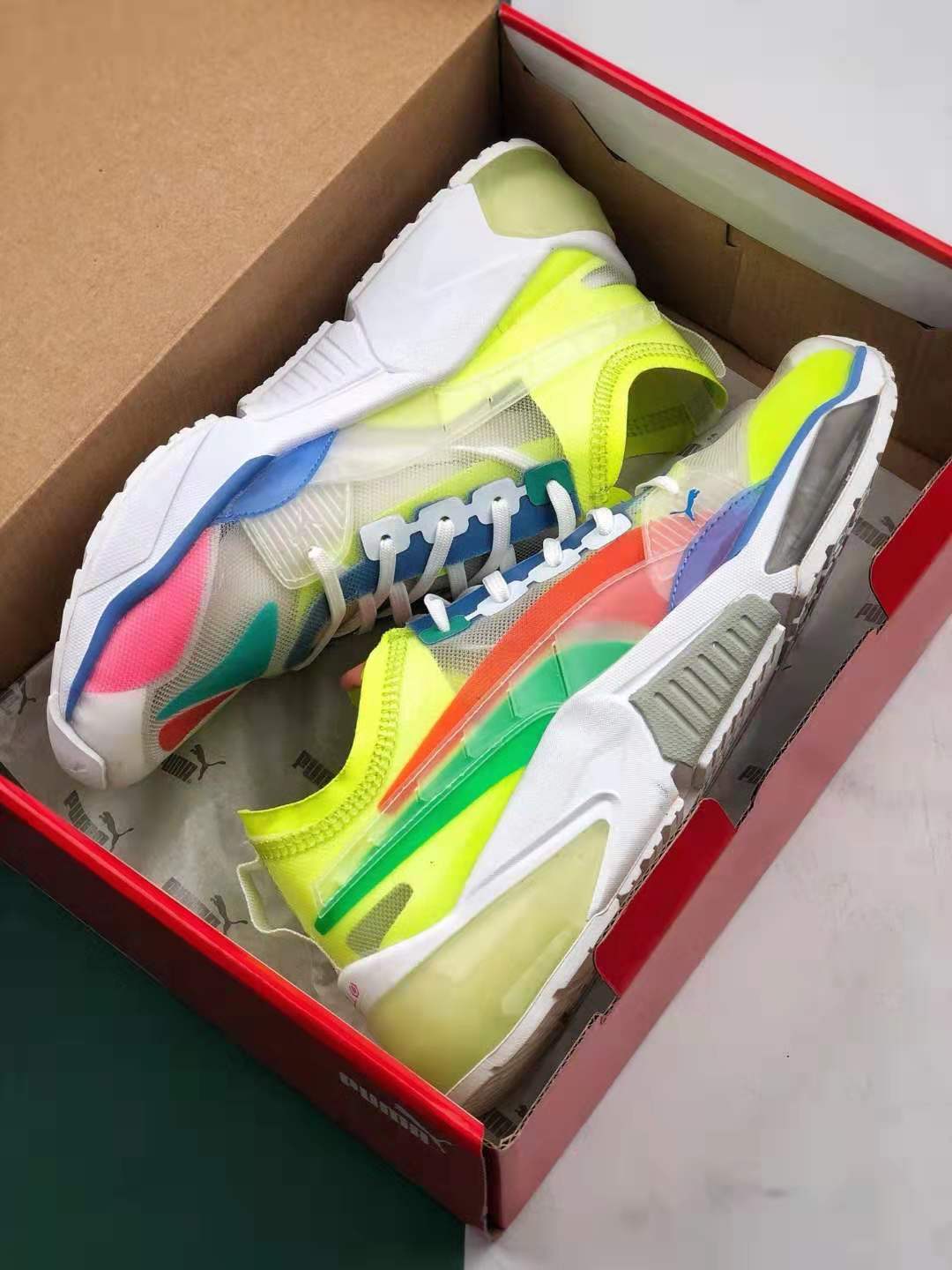 Puma LQDCELL Optic Sheer Multicolor 192560-01 | Stylish Athletic Shoes