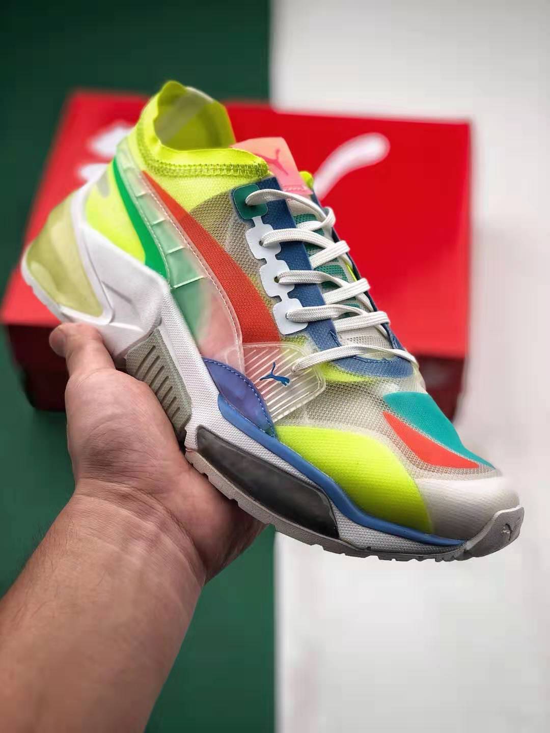 Puma LQDCELL Optic Sheer Multicolor 192560-01 | Stylish Athletic Shoes