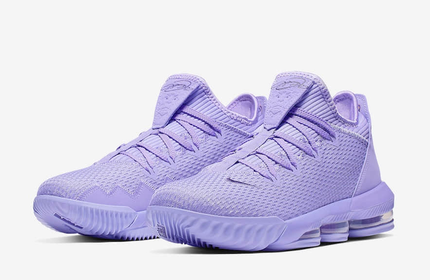 Nike LeBron 16 Low 'Atomic Purple' CI2668-500 - High Performance Basketball Shoes