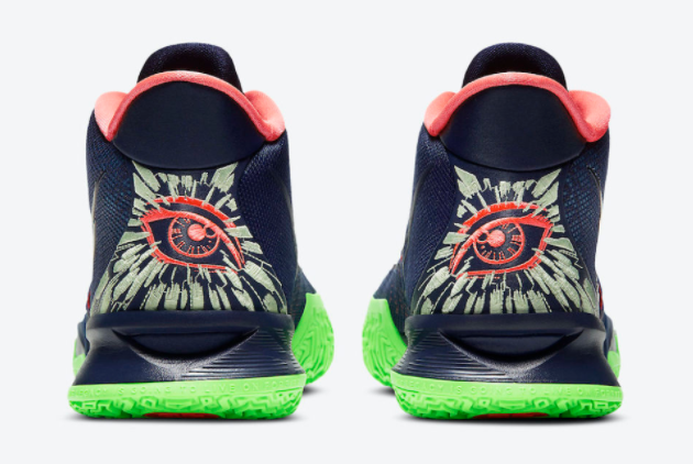 Nike Kyrie 7 'Multi-Color' Navy/Pink-Green CQ9327-401 - Stylish and Dynamic Basketball Shoes