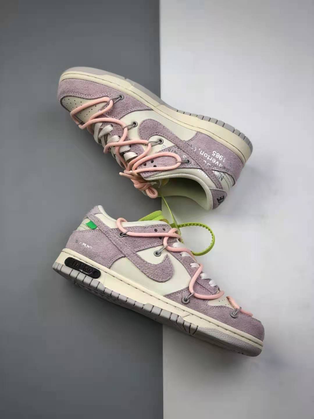 Nike Off-White x Dunk Low 'Lot 12 of 50' DJ0950-100 - Limited Edition Collaboration Sneakers
