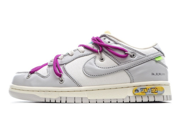 Exclusive Off-White x Nike SB Dunk Low Virgil Abloh DM1602-100 – Elevate Your Sneaker Collection