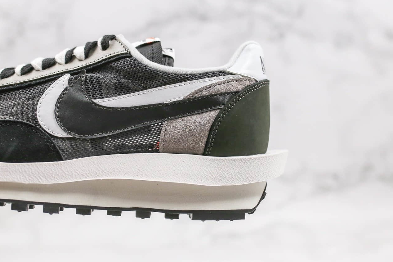 Nike sacai x LDWaffle 'Black' BV0073-001 - Stylish Collaboration with sacai for On-Trend Sneaker Fans