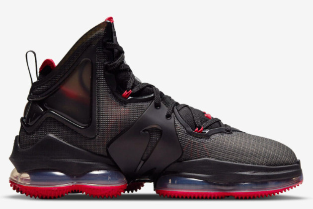 Nike LeBron 19 'Bred' Black/University Red-Black CZ0203-001 - Shop Now for Elite Performance