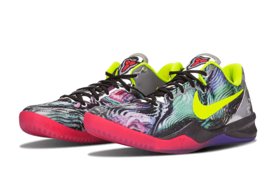 New Nike Kobe 8 System Prelude in Multi-Color/Volt-Chrome 639655-900